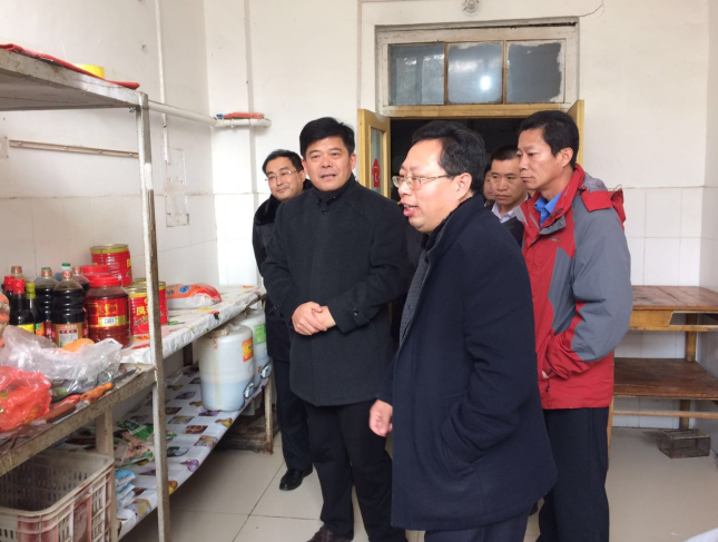 山东省食药监局督导组来临清检查食堂食品安全工作