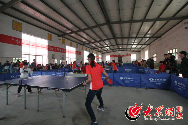 聊城市成功举办2016年中小学生乒乓球比赛