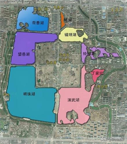聊城东昌湖东南片区规划为人文湿地景区