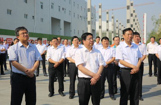 9月22日,聊城市委书记,市人大常委会主任徐景颜,市委副书记,市长宋